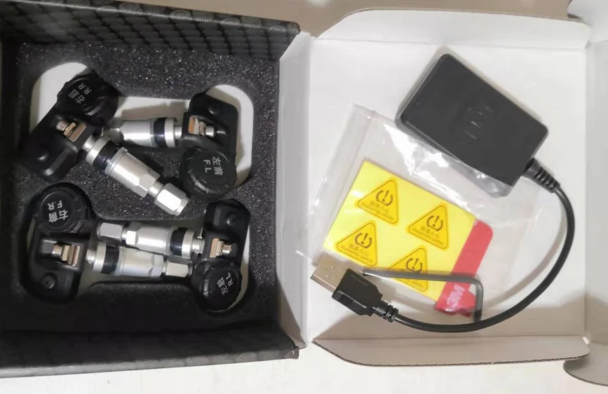 Датчик давления в шинах TPMS система контроля с цифровым дисплеем на базе Android