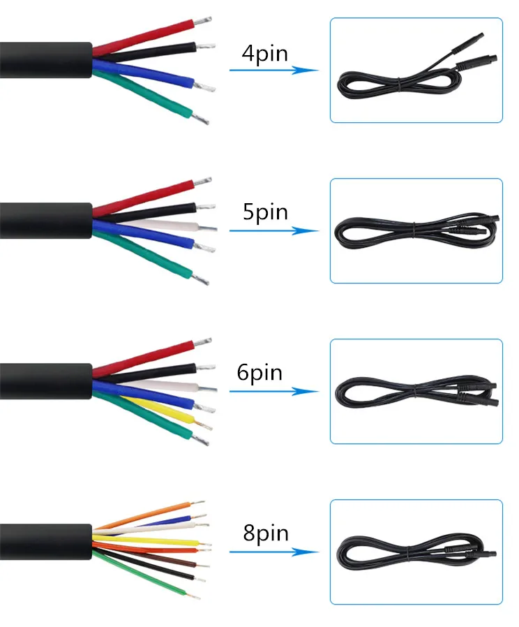 1 шт. 4pin или 6pin мужчин и женщин шнур автомобиля камеры удлинитель линии заднего вида мужчин и женщин шнур