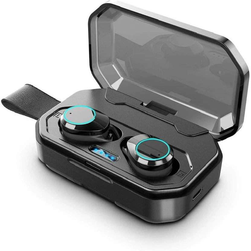 Беспроводные Bluetooth наушники X6 TWS светодиодный сенсорный дисплей с зарядным