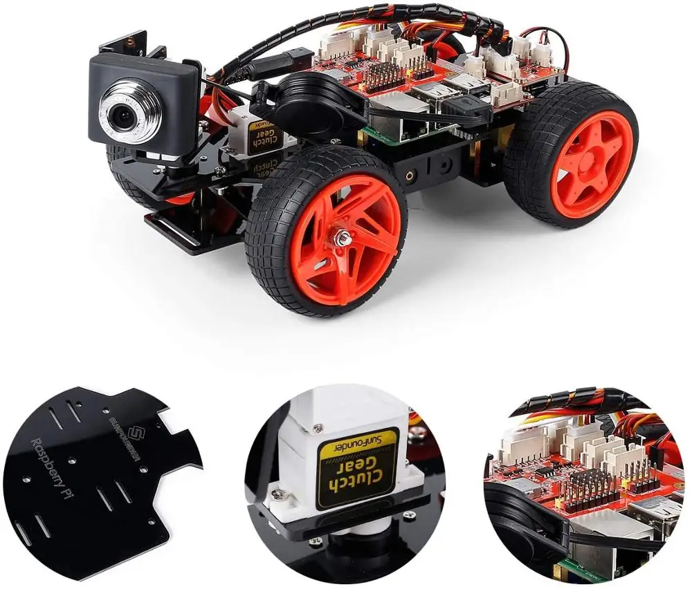 SunFounder PiCar-4WD Raspberry Pi Car Robot Kit | atelier-yuwa.ciao.jp