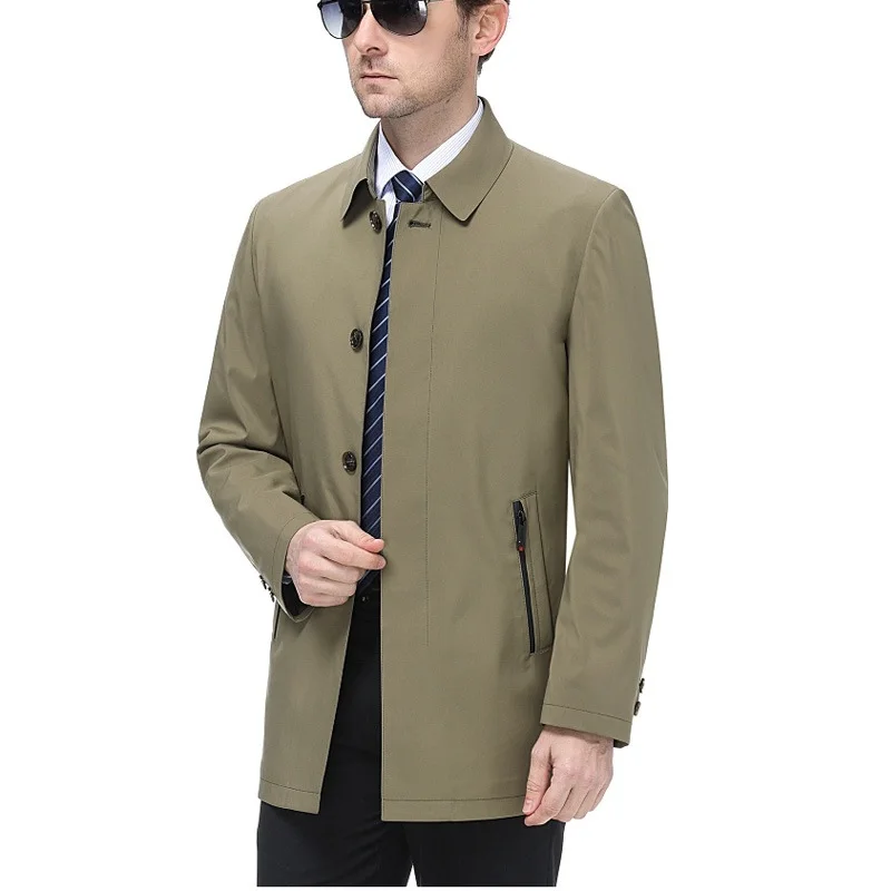 

New Men's Luxury Blazer Slim Fit Single Button Blazer Business Work Jacket Large Size M-4XL