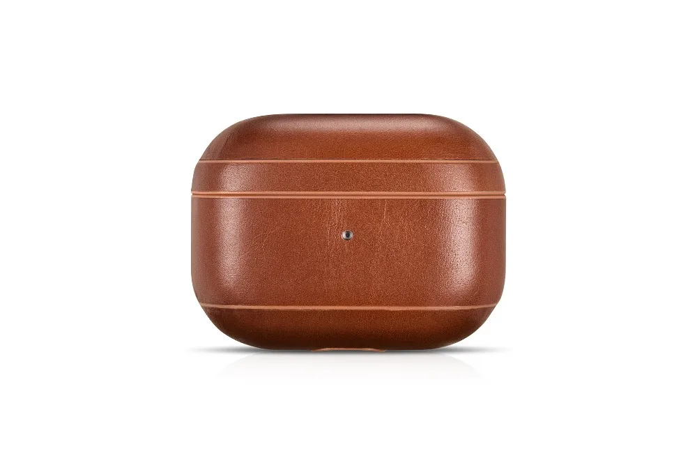 Чехол из натуральной кожи для Apple Airpods Pro Чехол для беспроводных наушников Защитный чехол для Air Pods Pro Чехол для наушников