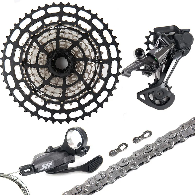Shimano Deore XT M8100 MTB 1x12 Speed Shifter RD Cassette Chain Groupset