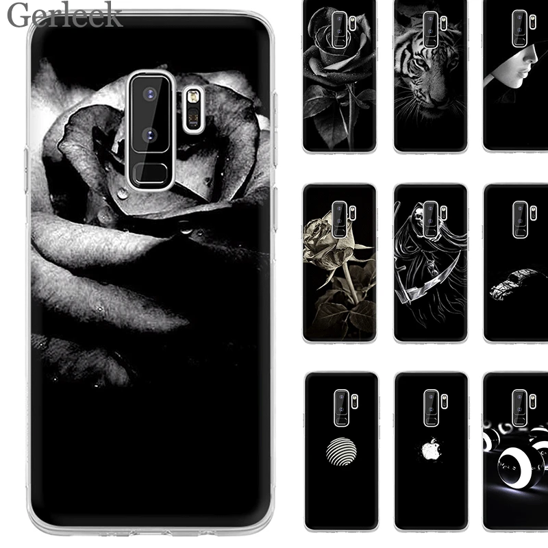 Темный Стиль чехол для планшета Lenovo samsung S3 S4 S5 S6 S7 край S8 S9 S10 плюс S10e Note 8 9 жесткий