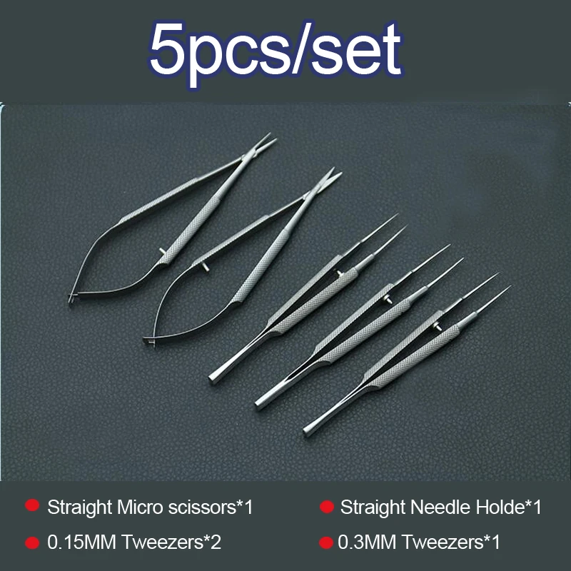 New-4pcs-set-ophthalmic-microsurgical-instruments-12-5cm-scissors-Needle-holders-tweezers-stainless-steel-surgical-tool (1)