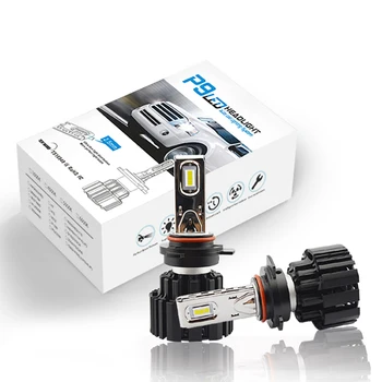 

P9 Led 9012 H4 H7 H11 HB3 9006 9007 Headlight Bulb Car Headlight Bulbs 6000K Super Bright Automobile Lamps 100W 13600lm Headlamp