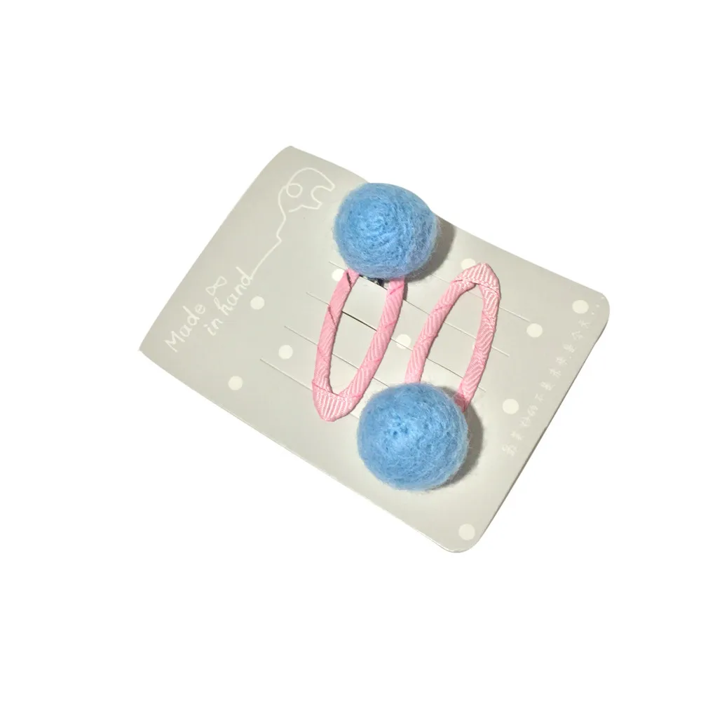 2Pcs Kids Infant Hairpin Baby Girl Hair Clips Girls Candy Colors Princess Hair Clip Set Infantil Girl Headwear Baby 