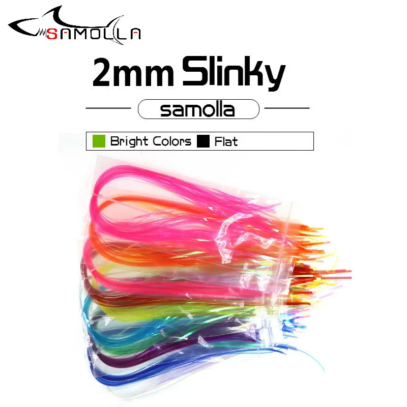 Slinky рыболовные приманки 2 мм снасти яркие цвета плоские сделай сам для ловли рыбы