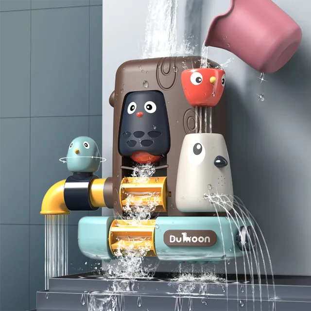 Bath Toys Pipeline Water Spray Shower Game Elephant Bath Baby Toy for Children Swimming Bathroom Bathing Shower Kids Toy 1
