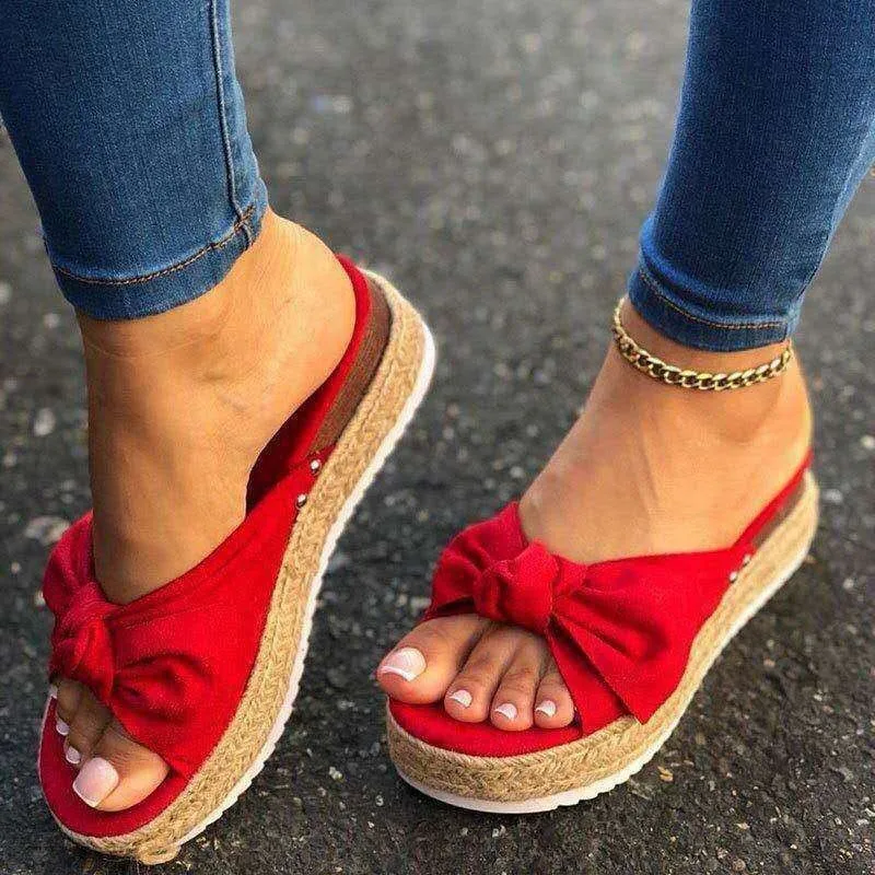 2021 Summer New Women Slippers Slip on 