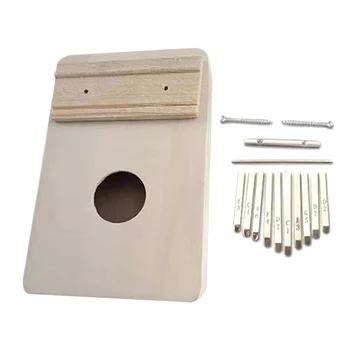 

17 Or 10 Keys Musical Entertainment Finger Gift Beginner Wooden Kalimba Hand Held DIY Thumb Piano Keyboard Instrument