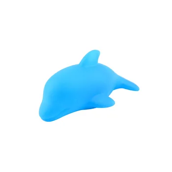

Popular Baby Kids Bath LED Dolphin Light Lamp Lovely Toy Colorful Flashing Color Changing Lights Bathroom Lighting Toys