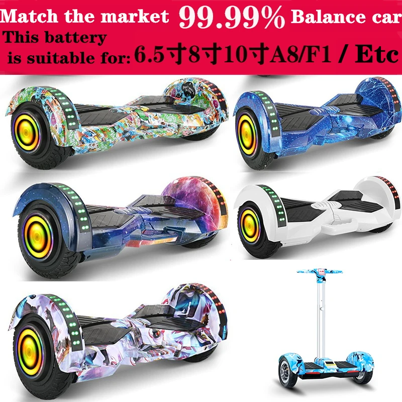 Bateria de Íon de Lítio 4.4ah para Scooter Original Recarregável Bloco Elétrico Auto Balanceamento Hoverboard Unicycle 36v 4400mah - Image 6