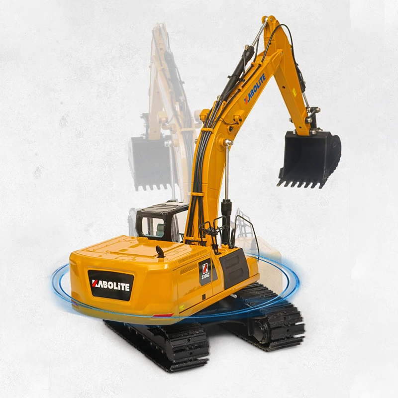 HUINA 1/16 Kabolite K336GC Metal Remote Control Hydraulic Excavator RC Model Toy Pump Motor ESC 5 HUINA 1/16 Kabolite K336GC Metal Remote Control Hydraulic Excavator RC Model Toy Pump Motor ESC 5