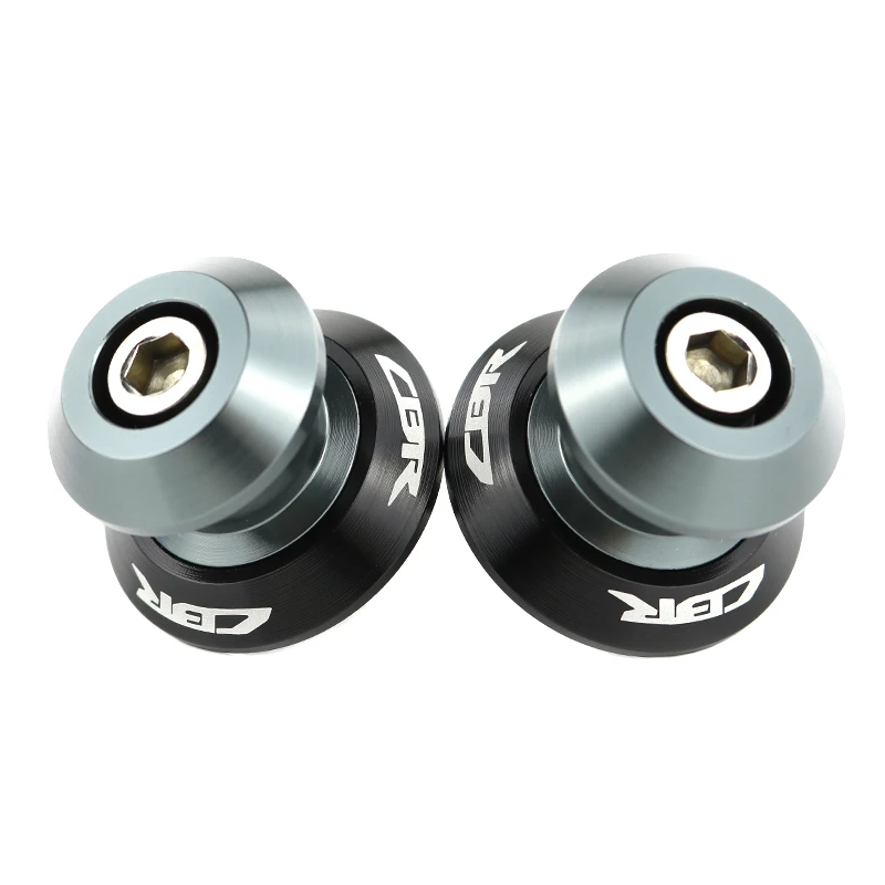 titanium Для CBR600RR 2003-2006 2007-2009 2010-2012 2013 качели ползунки для рук катушки стенда бобины ЧПУ Алюминий из алюминиевого сплава - Цвет: titanium