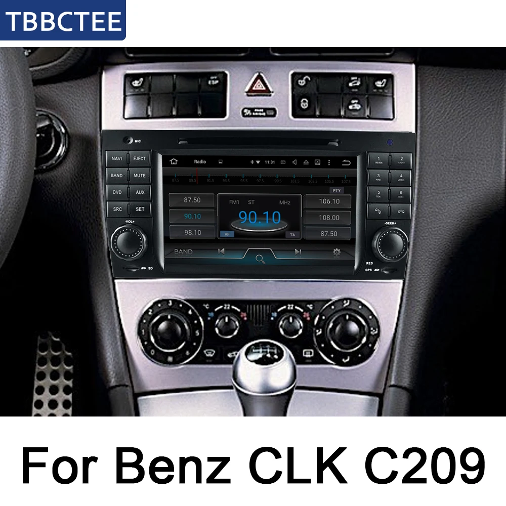 Perfect For Mercedes Benz CLK Class C209 A209 2000~2010 NTG Car Multimedia Player Android Radio GPS Navigation Stereo audio IPS Map WIFI 2