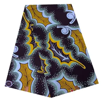 

GOLDEN WAX HIGH QUALITY WAX FABRIC AFRICAN STYLE 100% COTTON WAX PRINT FABRIC 6 YARDS/LOT FREE SHIPPING RONVITAL SALE
