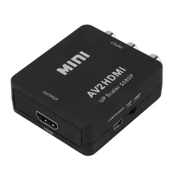

HDMI to RCA Composite Video BUdio AV CVBS Adapter Converter 1080p HDMI2AV BU