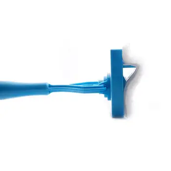 

1PC No-bending Mop Baseboard Cleaner Tool Handle Adjustable Microfiber Baseboard Molding Cleaning Tool for Bathroom Dropship