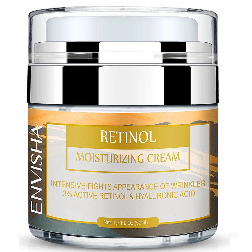 ENVISHA Retinol Moisturizing Cream Deep Hydration Skin Face Care Collagen Hyaluronic Acid Vitamin Anti-wrinkle Aging Whitening skin care face nicotinamide serum collagen hyaluronic acid retinol anti aging whitening shrink pores oil control deep hydration