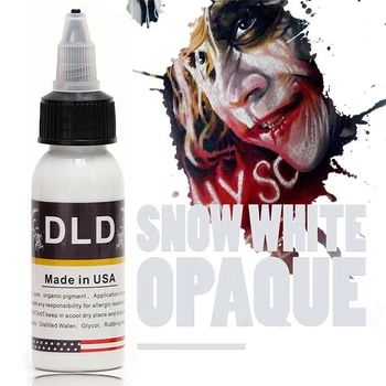 

White / black permanent tattoo ink body paint art paint 30ml tattoo supplies.