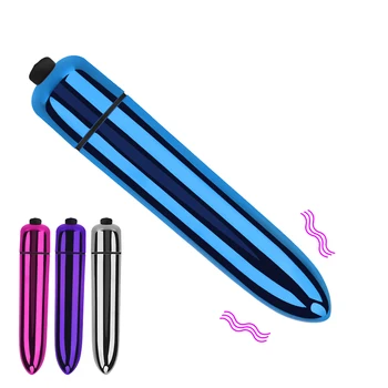 Vibradores bala de 9cm para mulheres, estimulador de clitóris, plugue anal vaginal, vibradores, brinquedos sexuais, masturbador feminino erótico 1