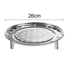 Versatile Stainless Steel Steamer Rack (26cm)
