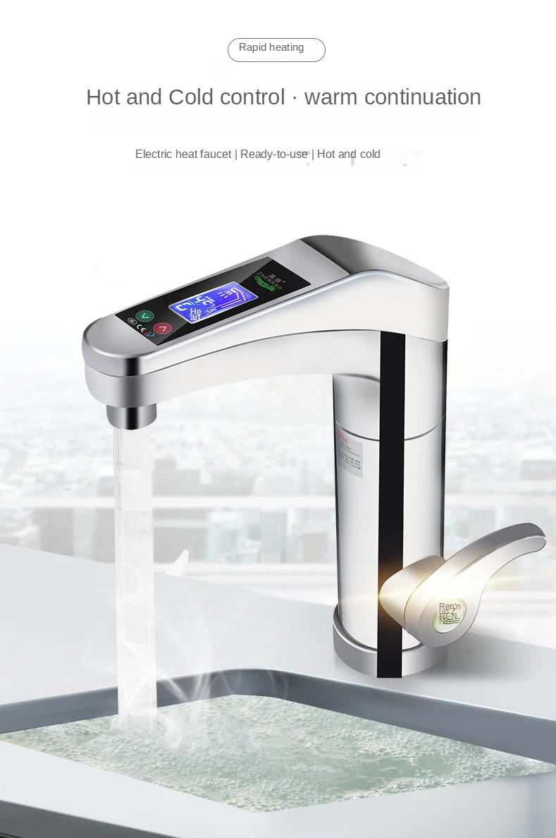 Robinet Thermostatique Numérique & électronique Pour Douches - Verre Noir