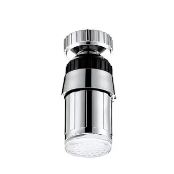 

Battery Glow LED Water Faucet Light Changing Glow Temperature Sensor Shower Head Kitchen Tap Aerators