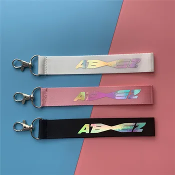

Kpop Ateez Laser lanyard Mobile Phone Strap Name Strip keychain Handbag Pendant Key Chain Seong Hwa