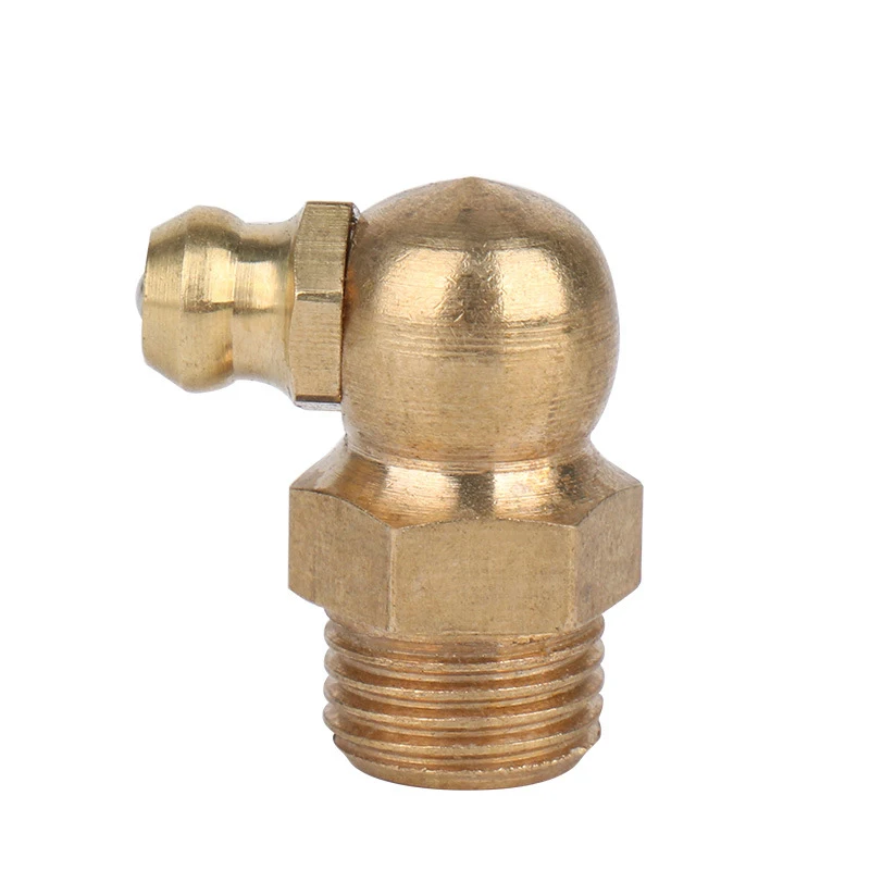 M4 M5 M6 M8 M10 M12 M14 M16 Male Thread Brass Straight Elbow Type Hydraulic Oil Zerk Grease Nipple Tube Pipe Fitting hose pipe fitting,grease nipple fitting,pipe fitting,water pipe fitting