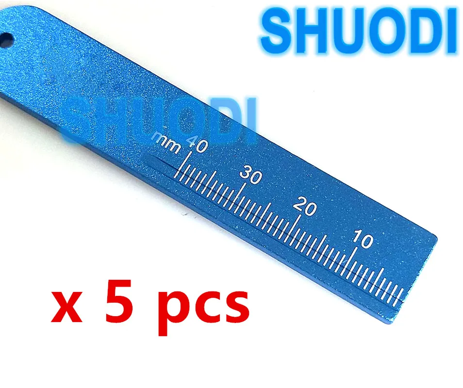5pcs-Dental-Endo-Ruler-Span-Measure-Scale-Colorfast-Autoclavable ...