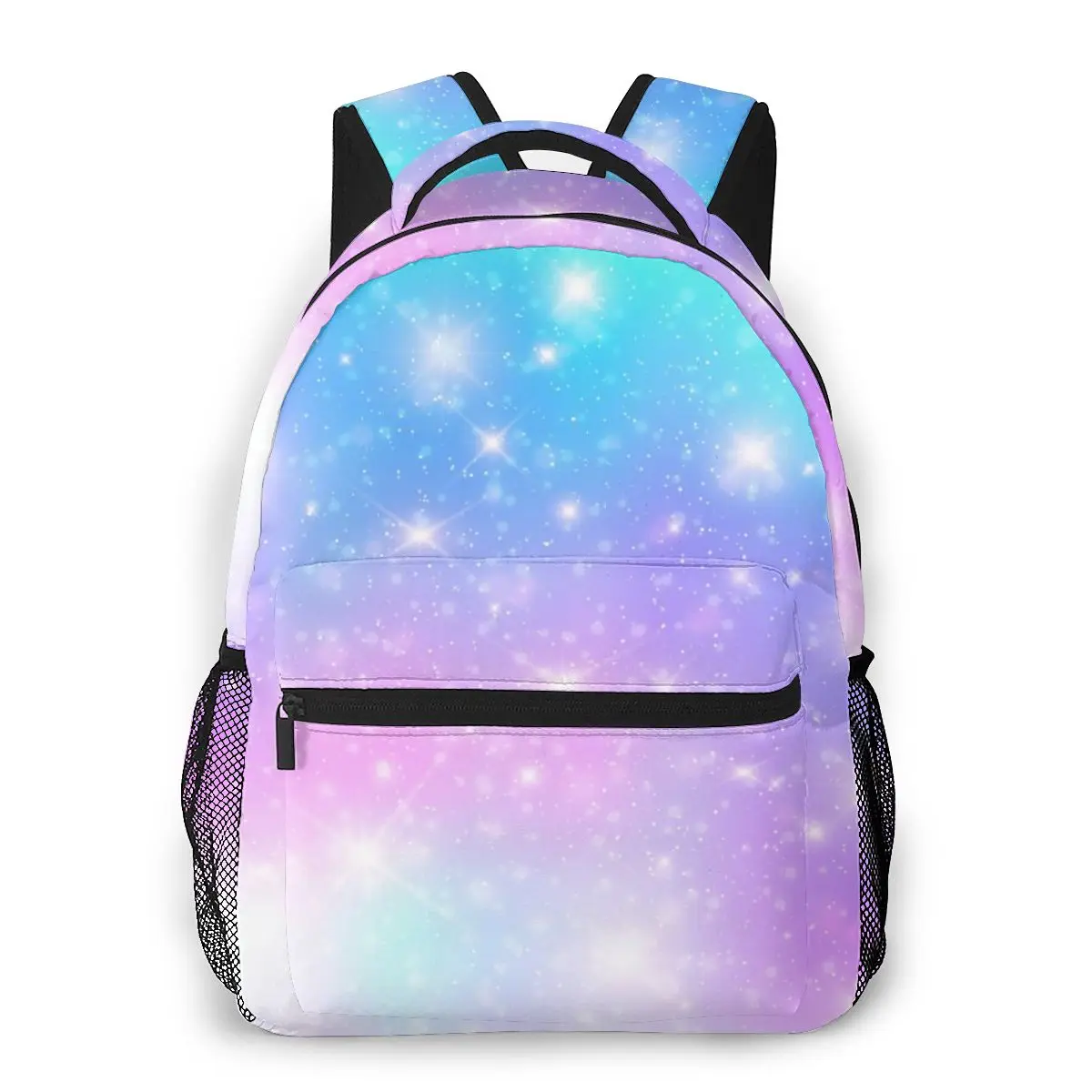 Under One Sky Pink Pastel Colour Rainbow Unicorn Backpack