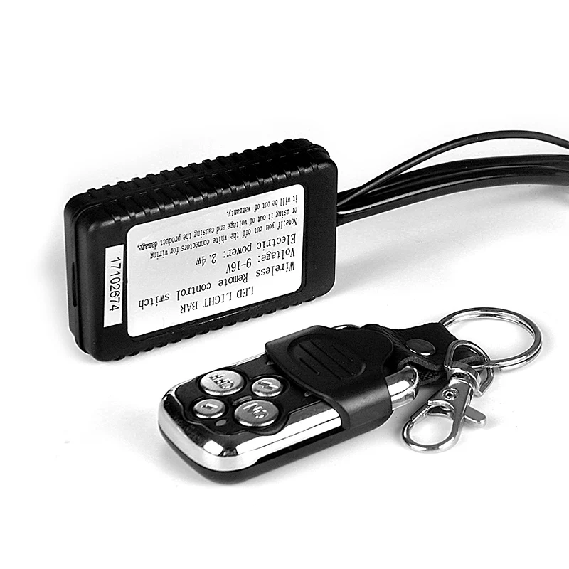 Us 14 63 29 Off Deri Led Light Bar Wireless Switch Transmitter Amp Receiver On Off Strobe Flash For Led Bar Wiring Harness Kit Remote Control Switch Car