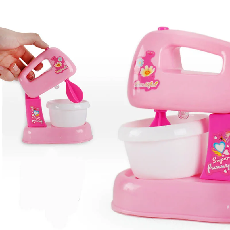 Розовое детское платье маленькое платье для малышей ролевая игра тостер очиститель Плита машина Кухня игрушка Классический бытовой игрушечная бытовая техника