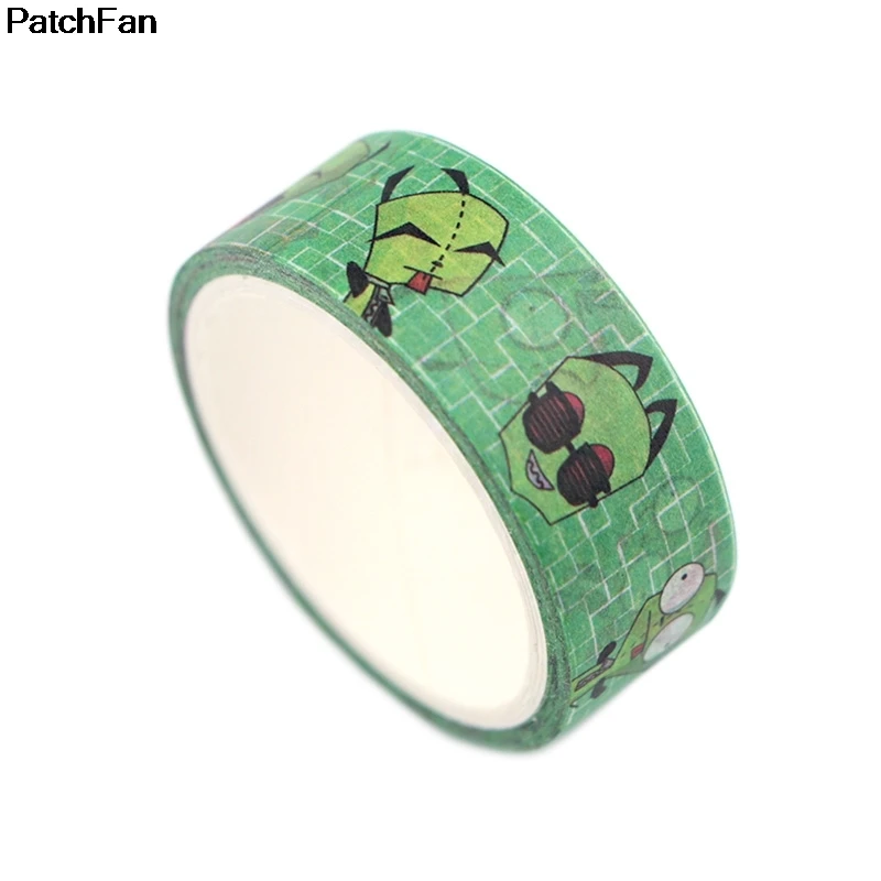 20 шт./лот Patchfan Invader Zim мультяшная книга смешной DIY Скрапбукинг Малыш клей васи маскирующая Лента Печатный узор наклейка A2384
