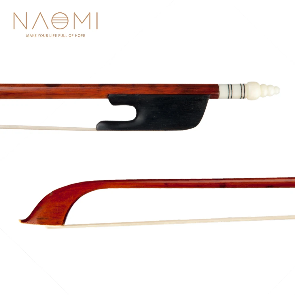 Naomi Professional 16'' Viola Bow Snakewood Bow Traditional Baroque