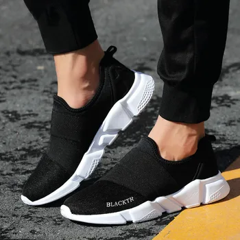 

Lightweight Sneakers Men Breathable Slip on Summer Sport Shoes Trainers New Retro Comfortable Men's Running Shoes Breathable