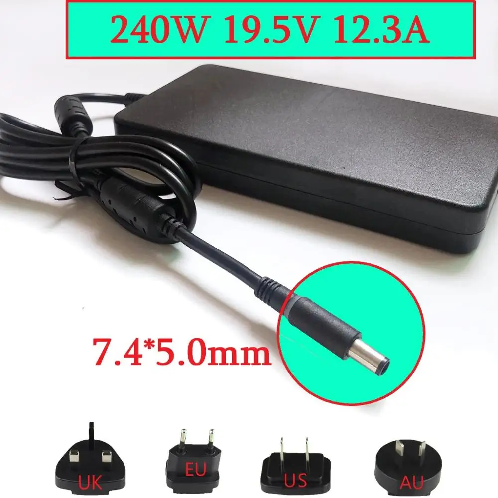 

ultra-thin 240W 19.5V 12.3A PA-9E laptop ac power adapter charger for Dell Alienware M17X R2 R3 R4 R5 17D-1848 M18X R3 GA240PE1-
