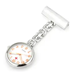 Модные круглые циферблат медсестры медицинские часы брошь считываемый ход женские карманные часы Туника Fob часы