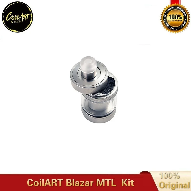 Новый оригинальный CoilART Blazar комплект MTL смоляный механический мод с 4 мл баком для
