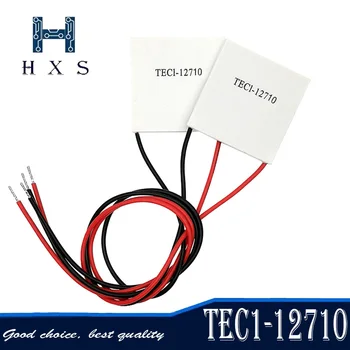 

1PCS TEC1-12710 TEC Thermoelectric Cooler Peltier TEC1 12710 12V 10A 40*40mm Peltier Elemente Module Heatsink Cooling Plate