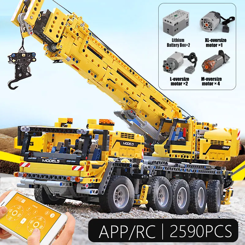 lego technic crane truck 42009