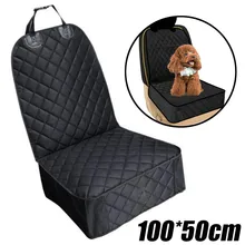 Pet Чехол для переднего сиденья автомобиля автомобильный коврик для собаки водонепроницаемый Pet Carrier автомобиля заднего сиденья коврик Нескользящая резиновая подушка протектор 100*50 см