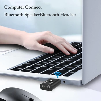 

USB Bluetooth 5.0 Adapter Dongle For Computer PC PS4 Mouse Audio Transmitter Bluetooth Receiver Mini USB Music Receiver