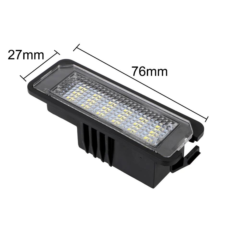 ڵ ̼ ȣ ,   LED, VW  MK4 MK5 MK6 ĻƮ  CC Eos, 18SMD, 12V, 6500K, 2 