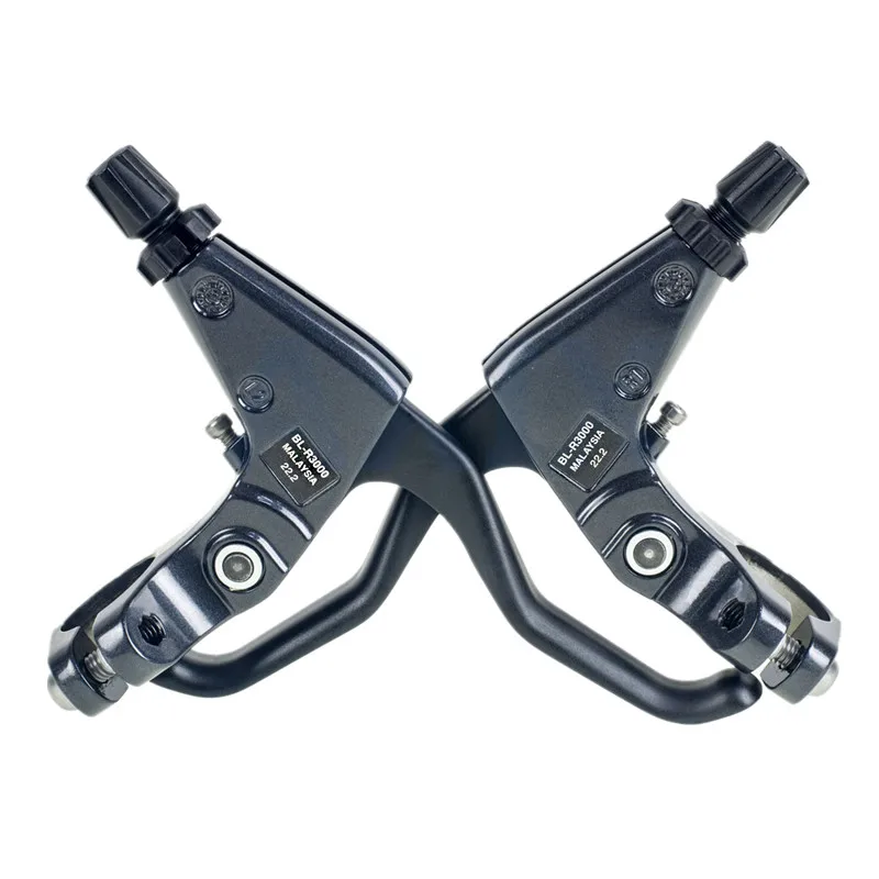 Left and Right hand SHIMANO SORA BL-R3000 рычаг тормоза R3000 плоский рычаг тормоза для шоссейного велосипеда темно-серый, SL-3500 Модернизированный левый/правый/комплект - Цвет: Left and Right hand