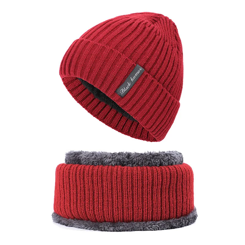 bomber crew beanie hat with full face covering Winter Hat Skullies Beanies Hats Plus Velvet For Men Women Outdoor Wool Scarf Caps Balaclava Mask Gorras Bonnet Knitted Hat best men's bomber hats Bomber Hats