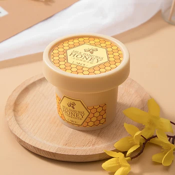 Milk Honey Hand Wax 120g Improve Dryness Roughness Reduce Dry Lines Moisturizing Whitening Repairing Exfoliation