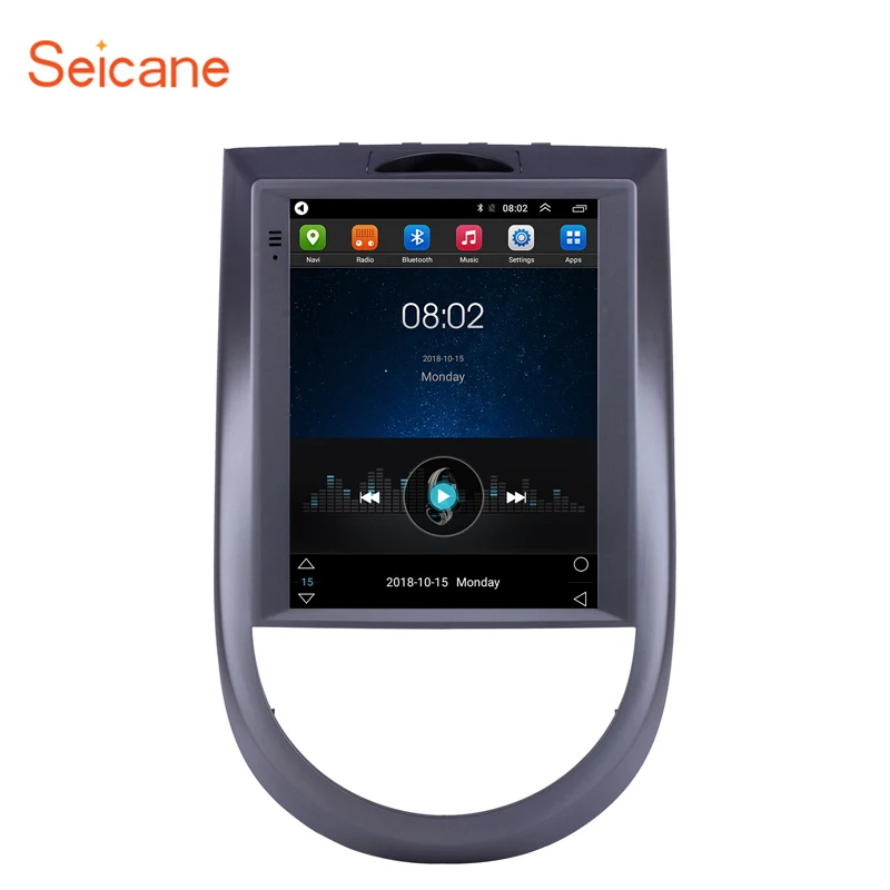 Top Seicane Car Android 9.1 GPS 2Din Navi HD 9.7" Multimedia Player For Kia Soul 2015 Support Wifi FM DVR Steering Wheel Control 0